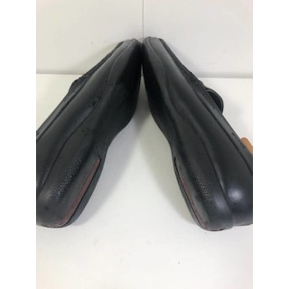 Prada Leather Square Toe Slip On Driving Shoe Brown Mens US 9 - Picture 5 of 8